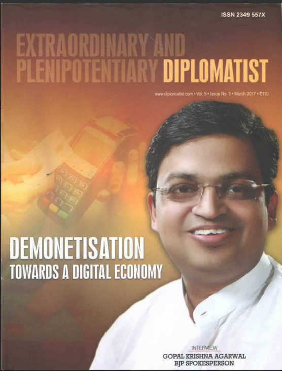 Demonetisation Towards a Digital Economy