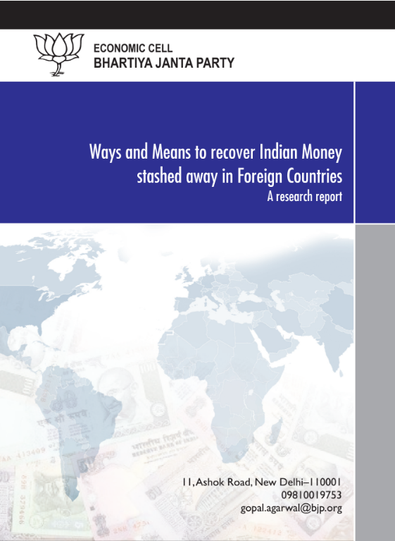 Ways and Means to Recover Indian Money